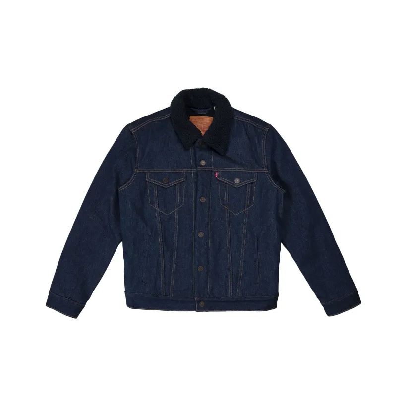 Levis Синий Мужской Бархат Куртка