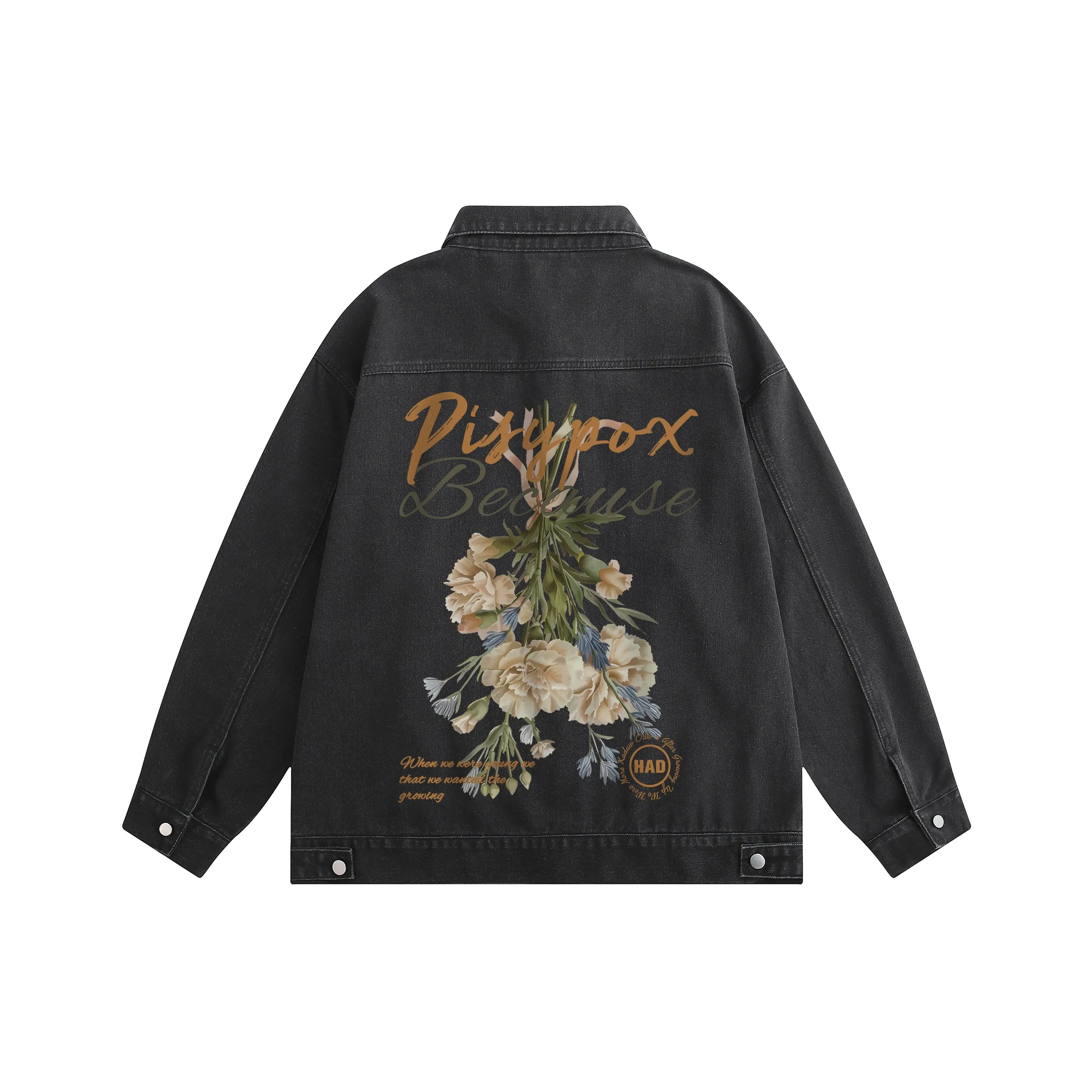 PISYPOX Denim Jackets Unisex