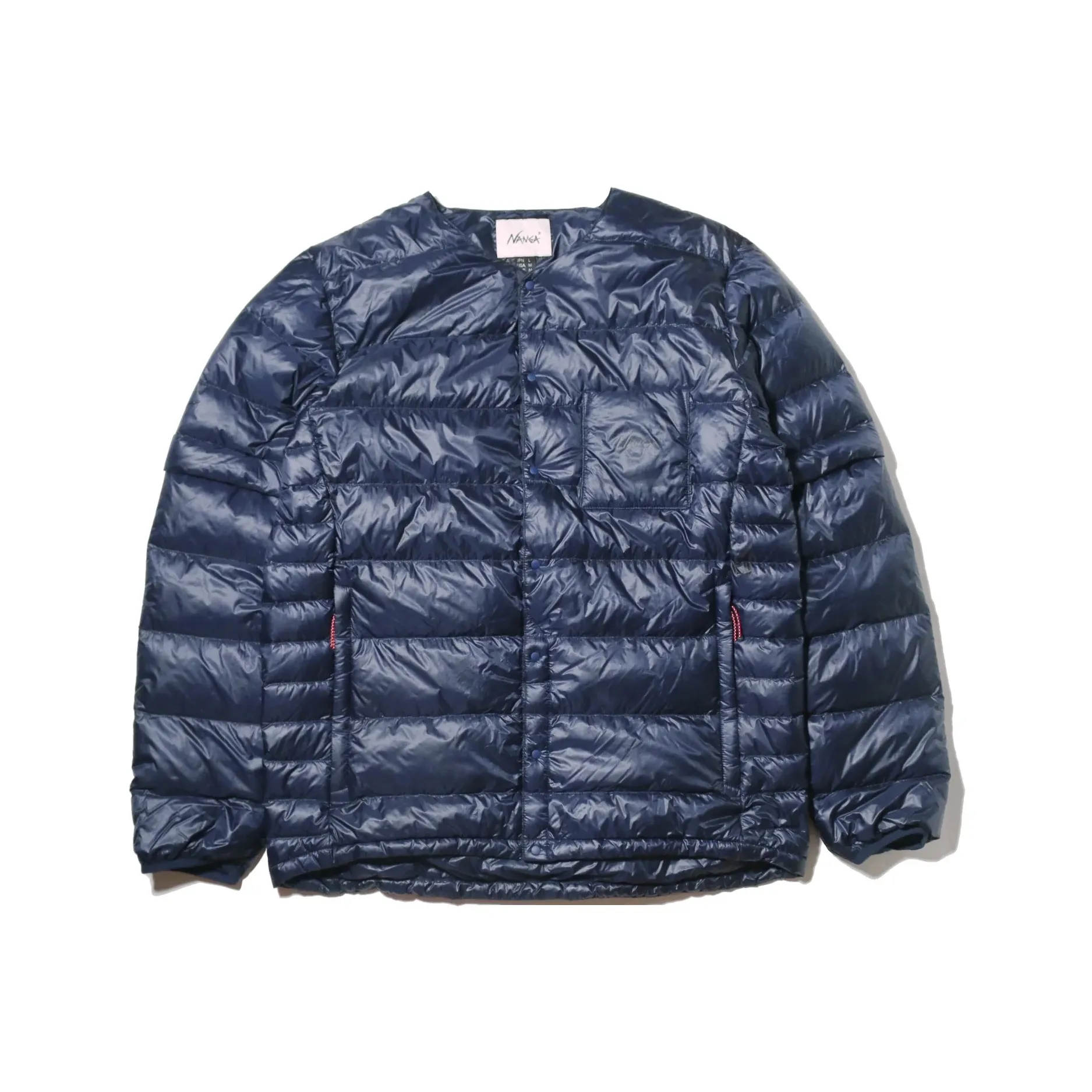 NANGA Внутренний пуховик Кардиган Пуховая куртка Мужской Синий