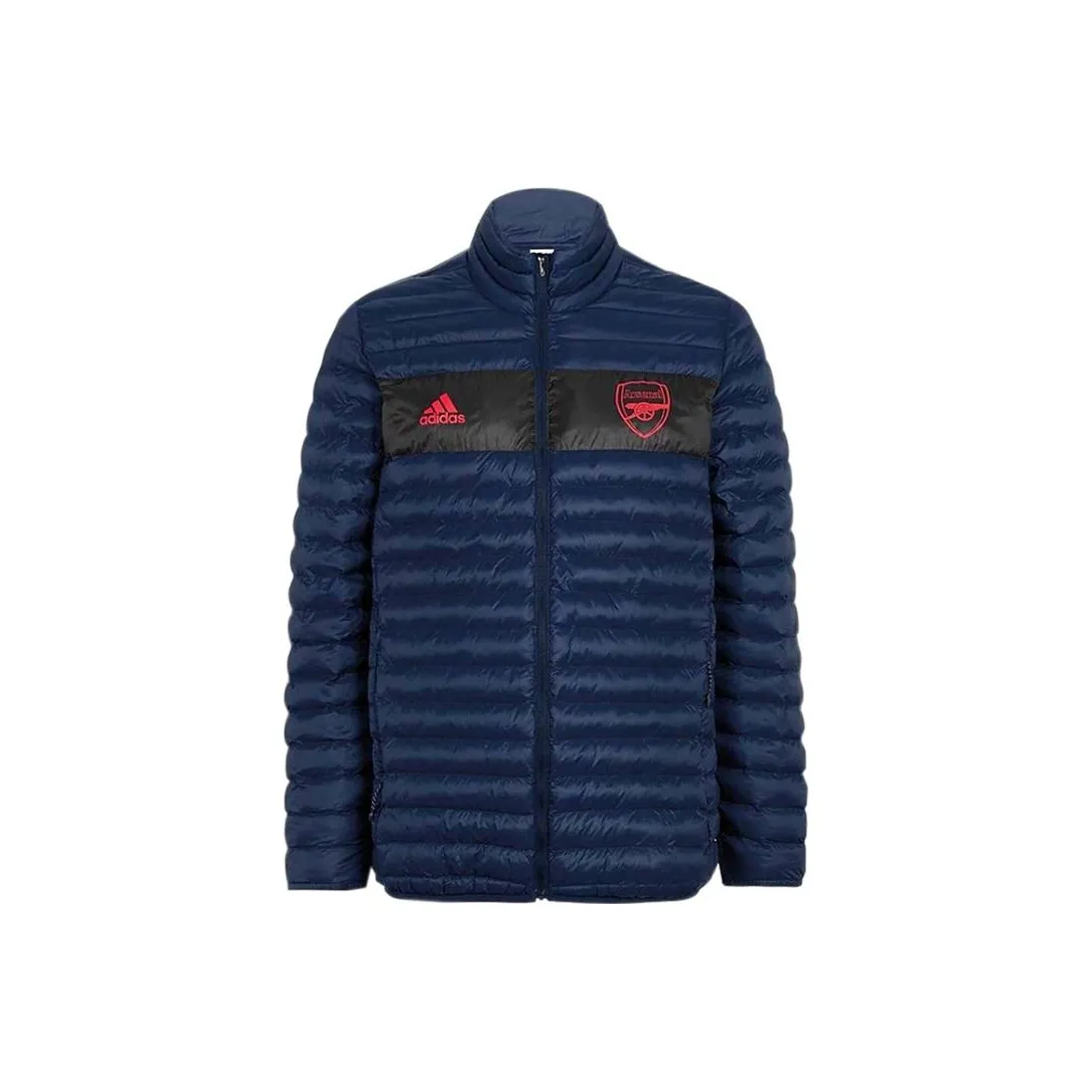 Adidas Темно-синий Синий Мужской Пуховик (Пуховые куртки)