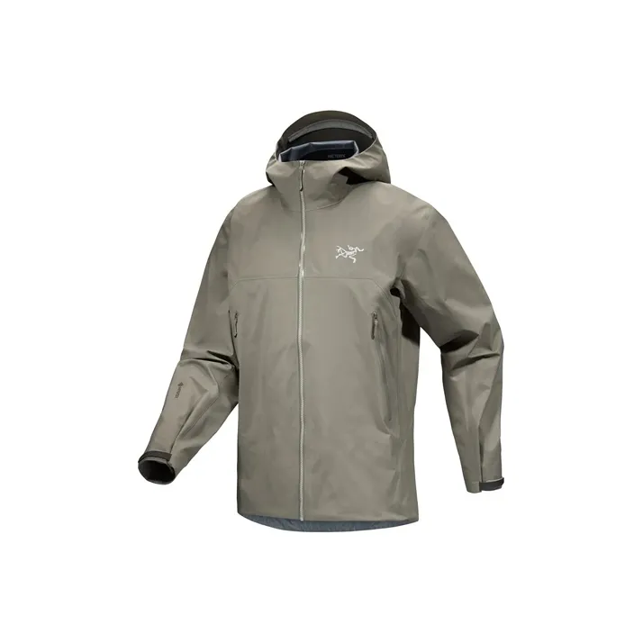 Arcteryx BETA Waterproof, Windproof, UV Protection, Breathable, Abrasion Resistant Windbreaker Jacket Men's Dusty Green
