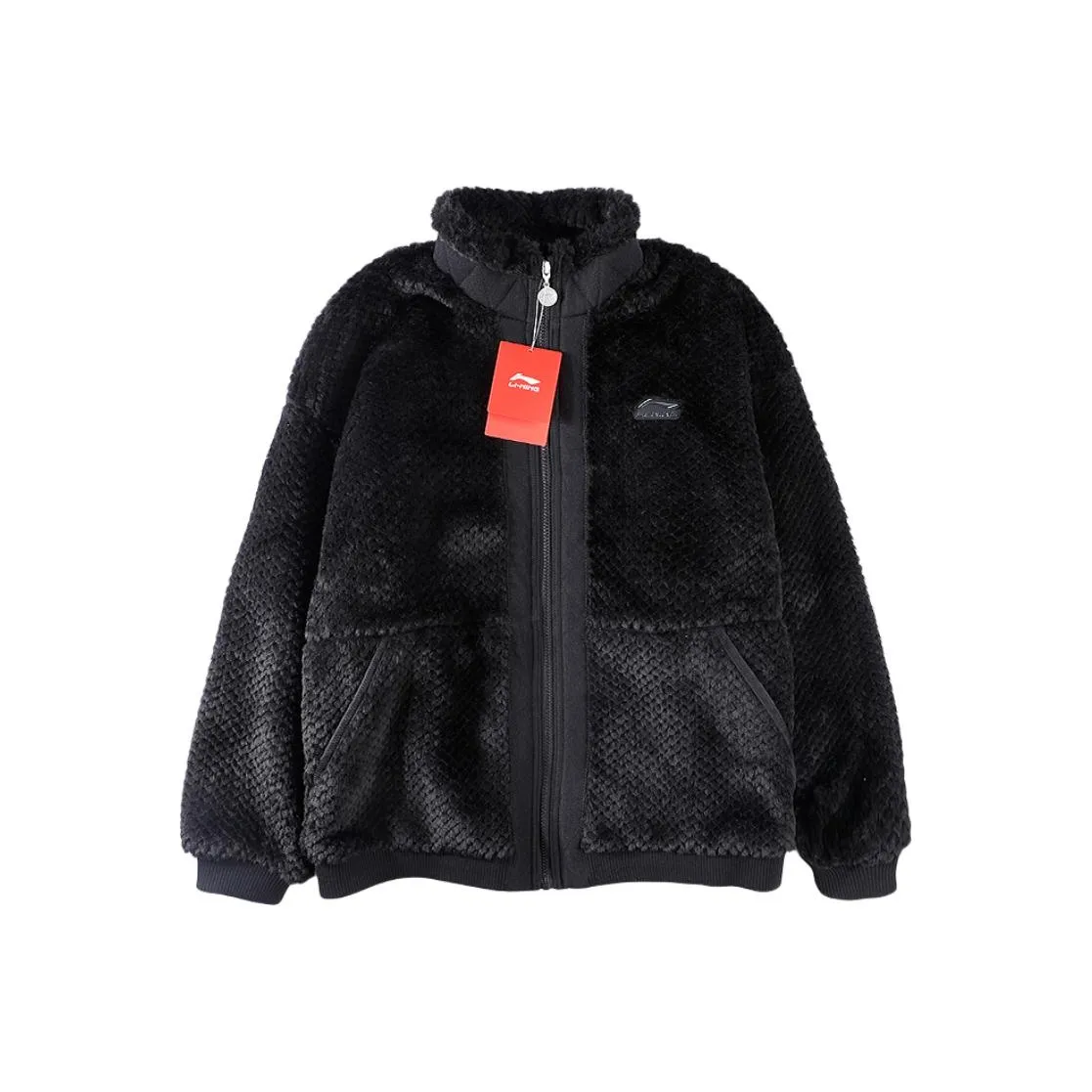 LINING Sports Life Collection Вельвет Feel Куртка Мужская Черная