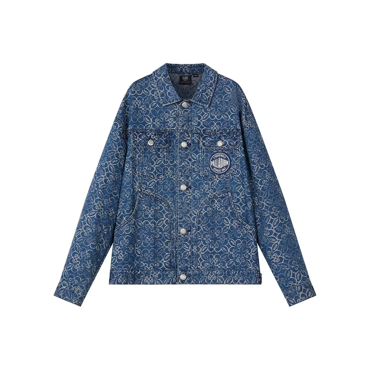 Палладий Denim Jacket Unisex Blue Dyed Rainbow