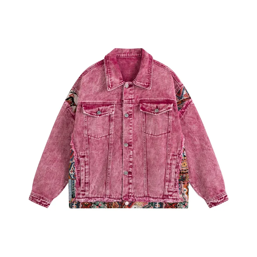 GWAF Denim Jackets Unisex Red