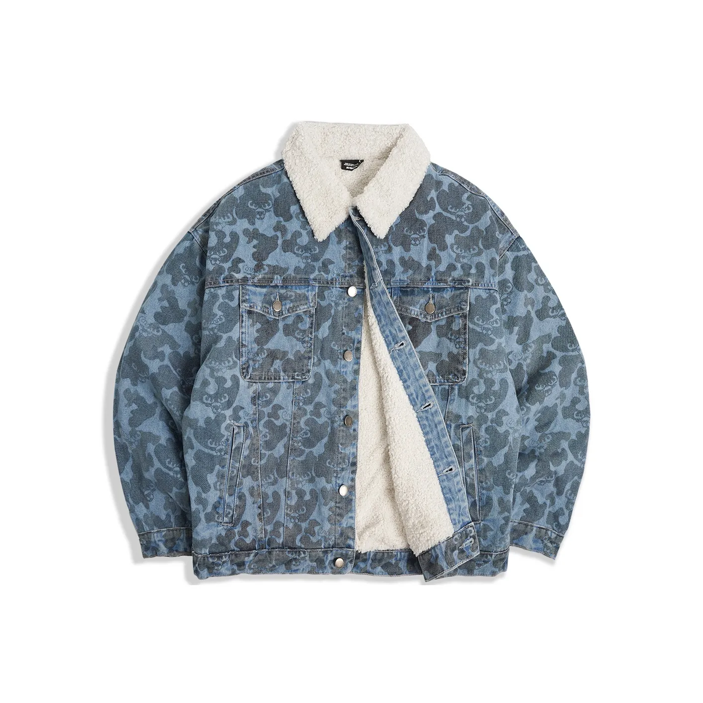 BD.POWER UP+ Куртка Унисекс Джинсовый Синий