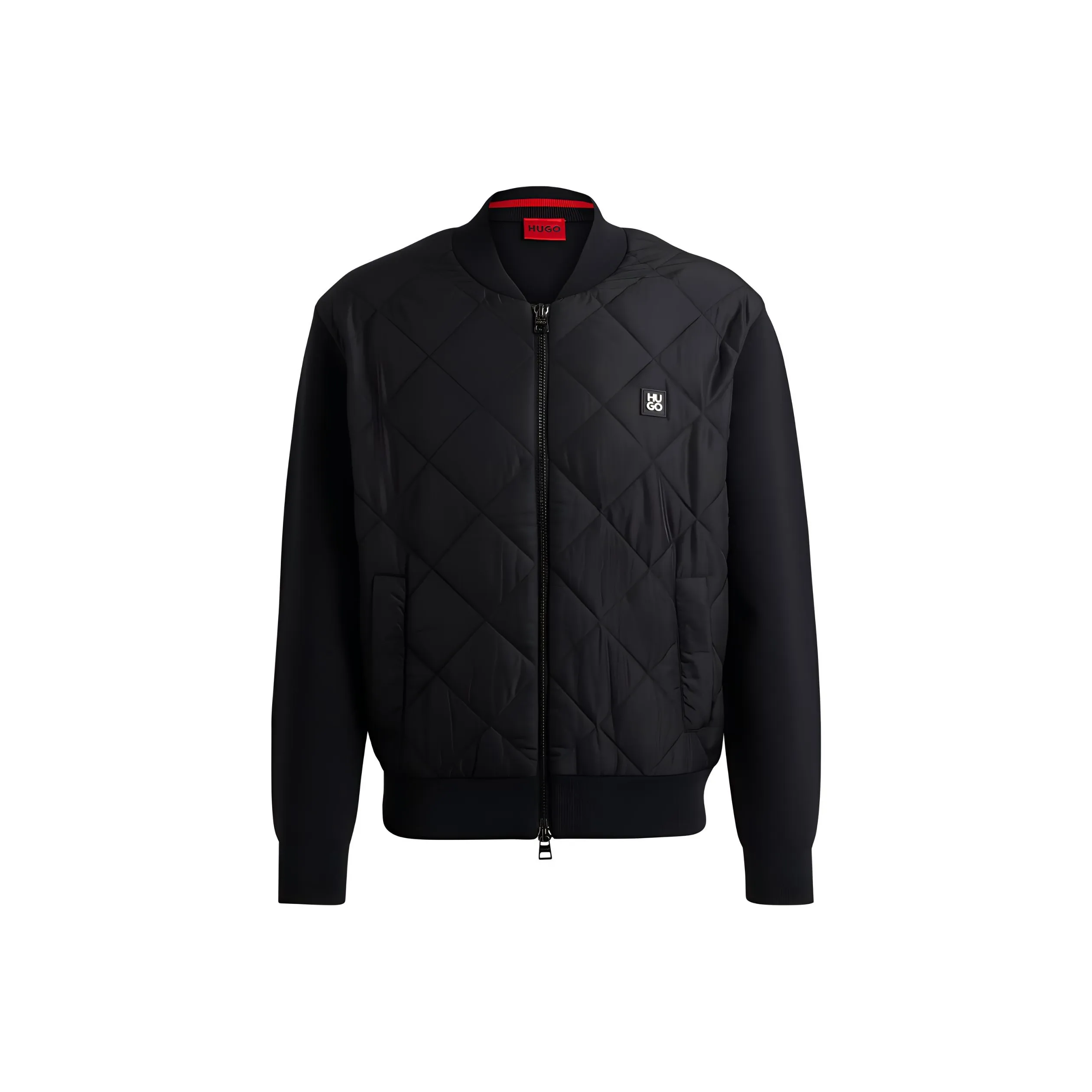 HUGO BOSS Logo appliqué Bomber Jacket