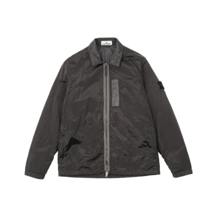 STONE ISLAND Puffer Jacket Men's Charcoal Gray