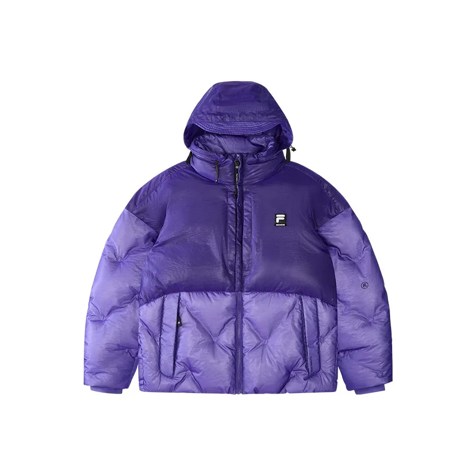 FILA FUSION X FILA X NEMEN Пуховик Унисекс Синий Фиолетовый