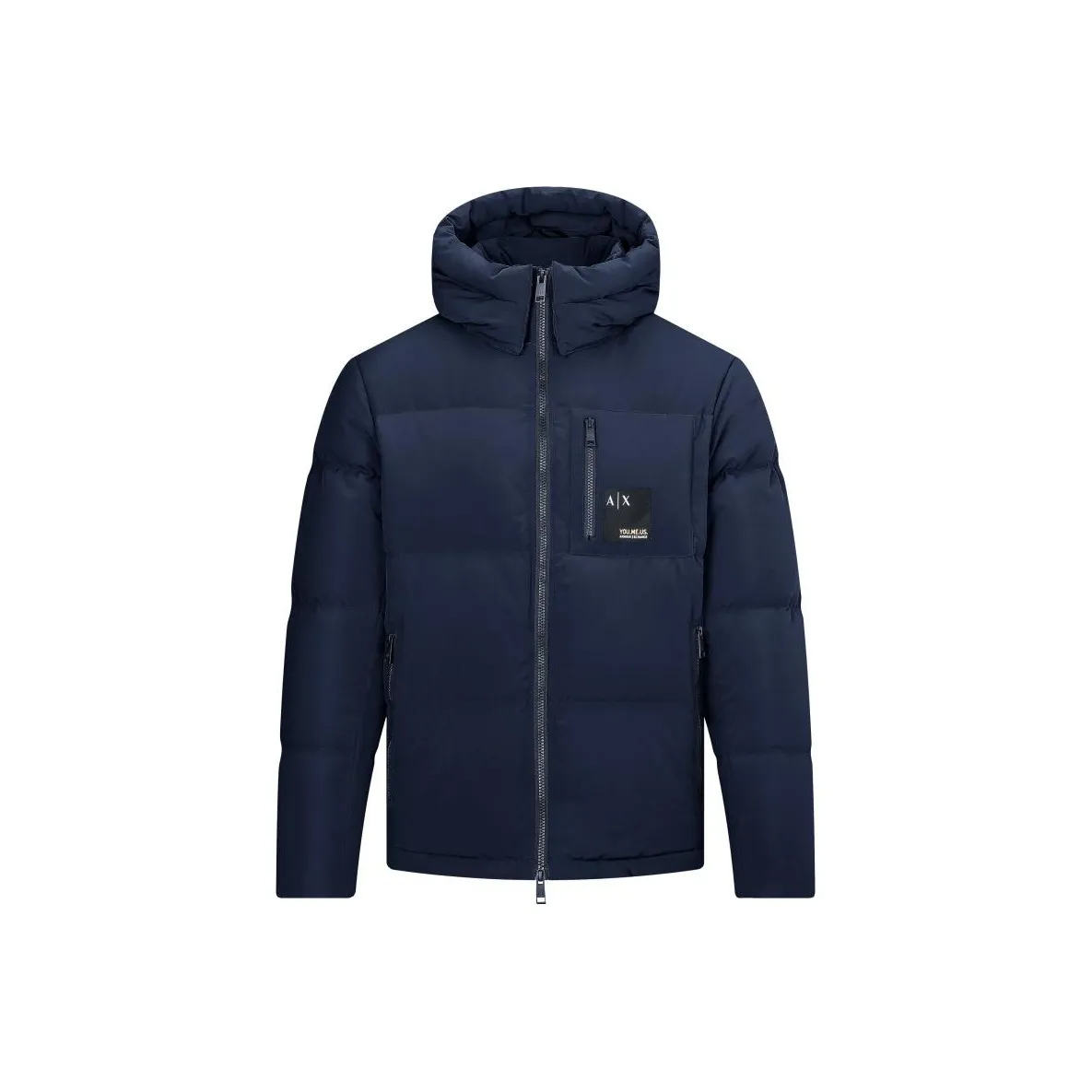 ARMANI EXCHANGEAE FW22 Пуховик Мужской Морской Синий