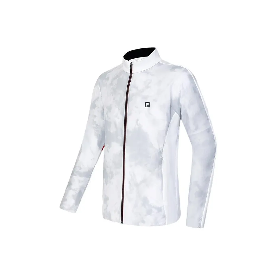 FILA Golf Series Jackets Men's Jade White