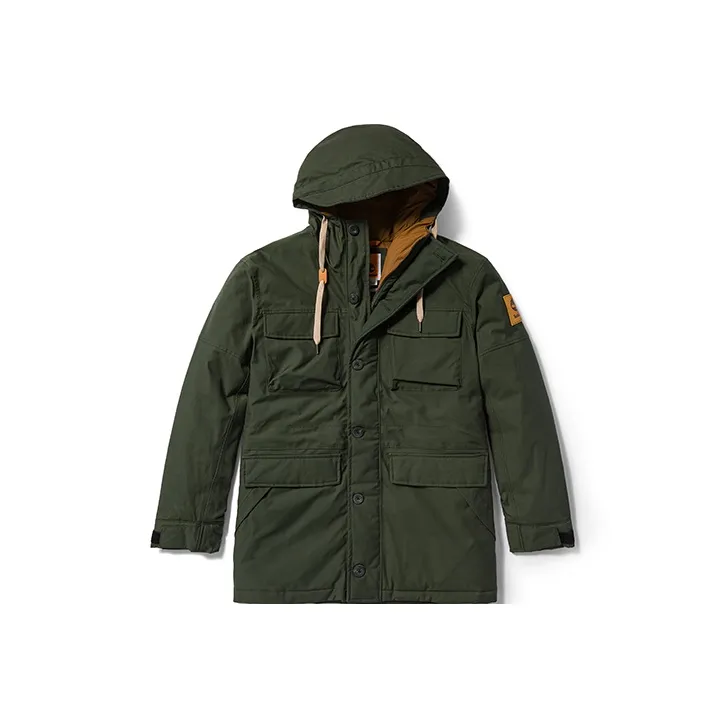 Timberland Down Jacket Men's Luggage Bag Green