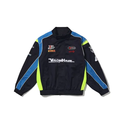 VULCAN STORE Синий Унисекс Объёмные куртки (пуфы)