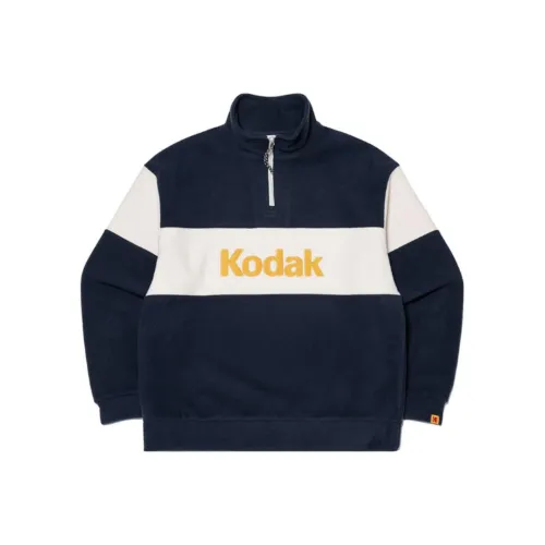 KODAK Морской синий Унисекс Свитшоты