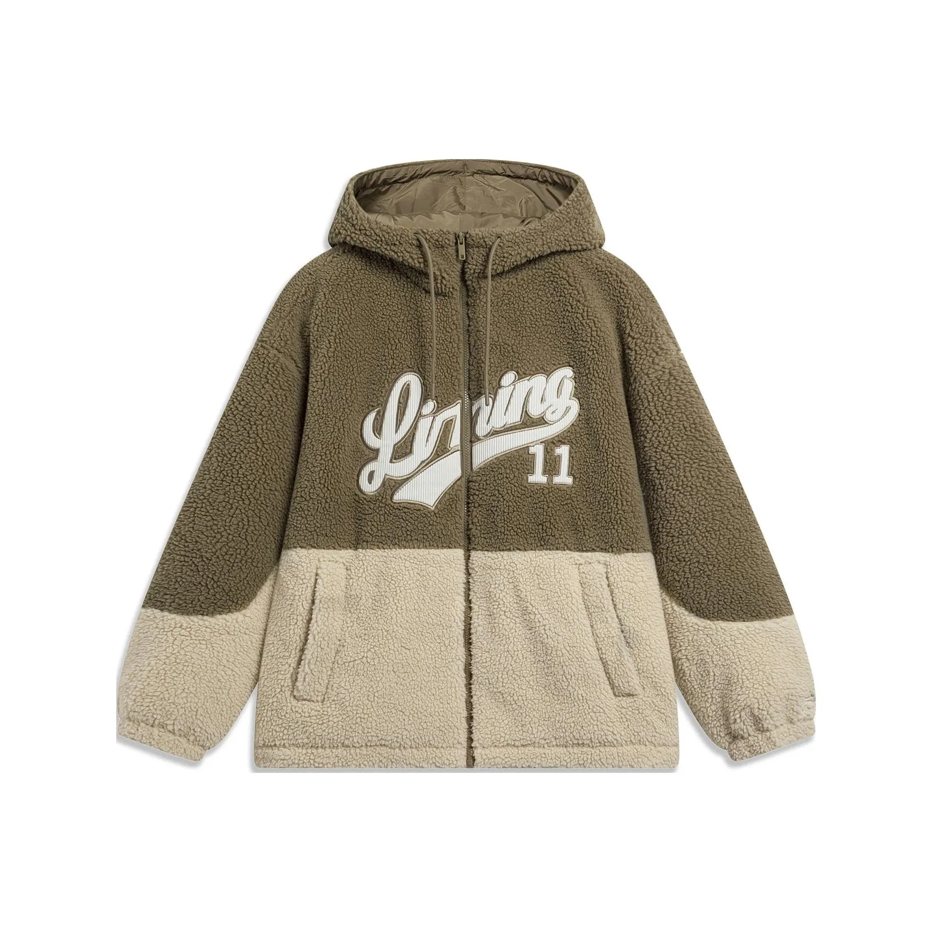 LiNing Sports Life Collection Puffer Jacket Unisex Dark Brown