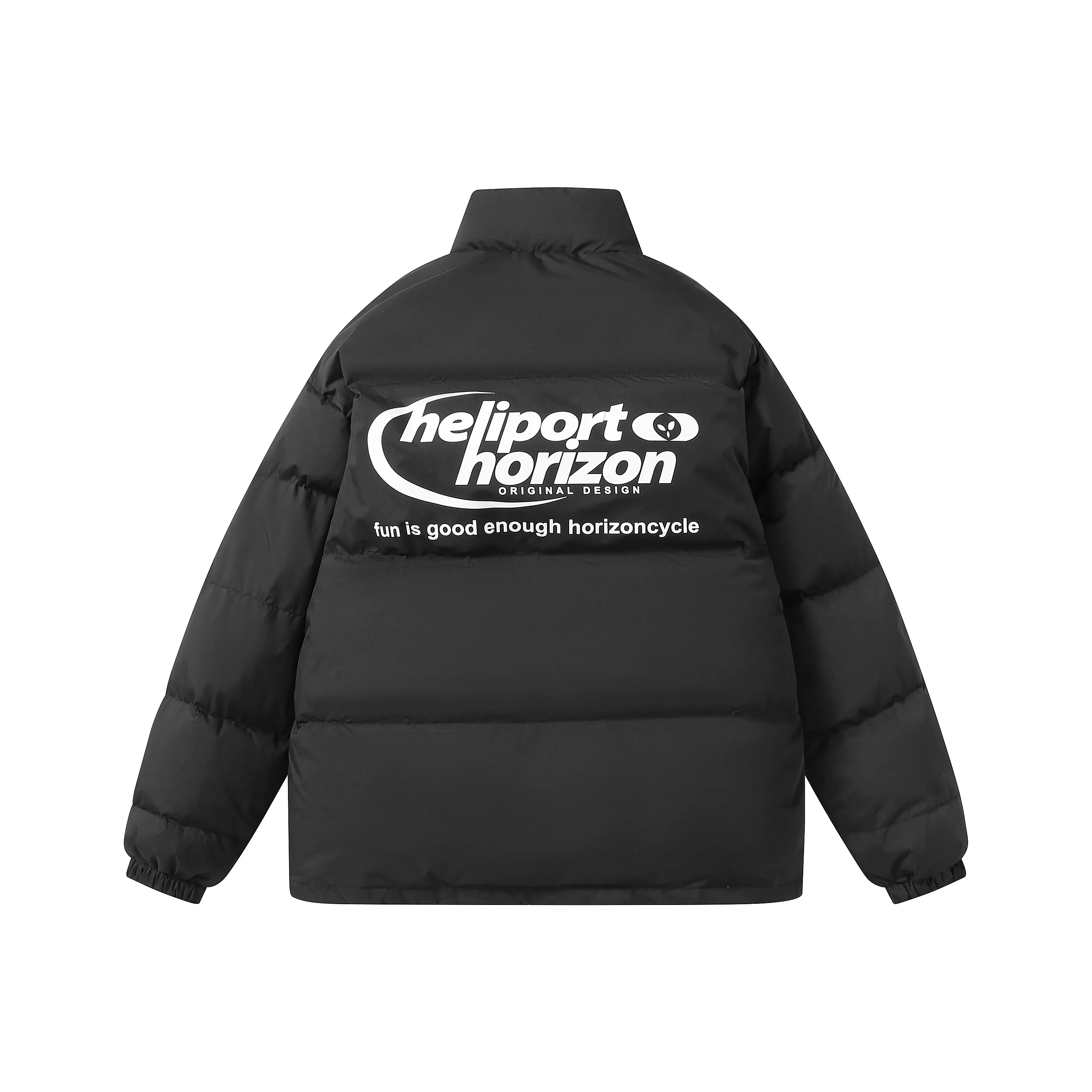 HELIPORT Down Jackets Unisex Black