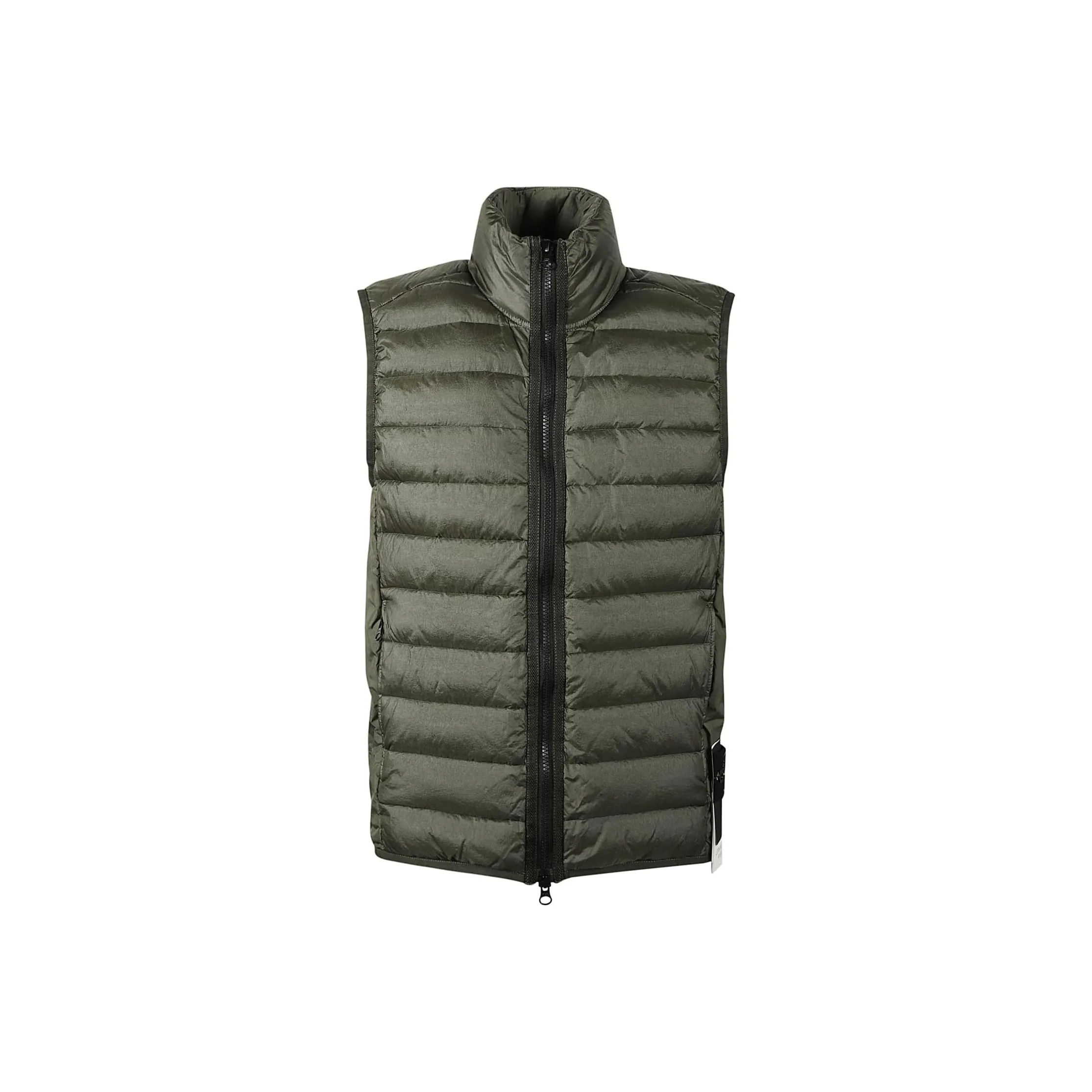 STONE ISLAND Compass Patch High Neck Padded Gilet