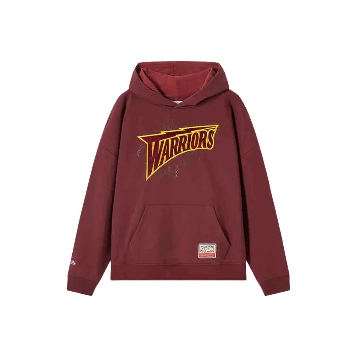 Mitchell & Ness x NBA Golden State Warriors SS25 Sweatshirt Men's Dark Red