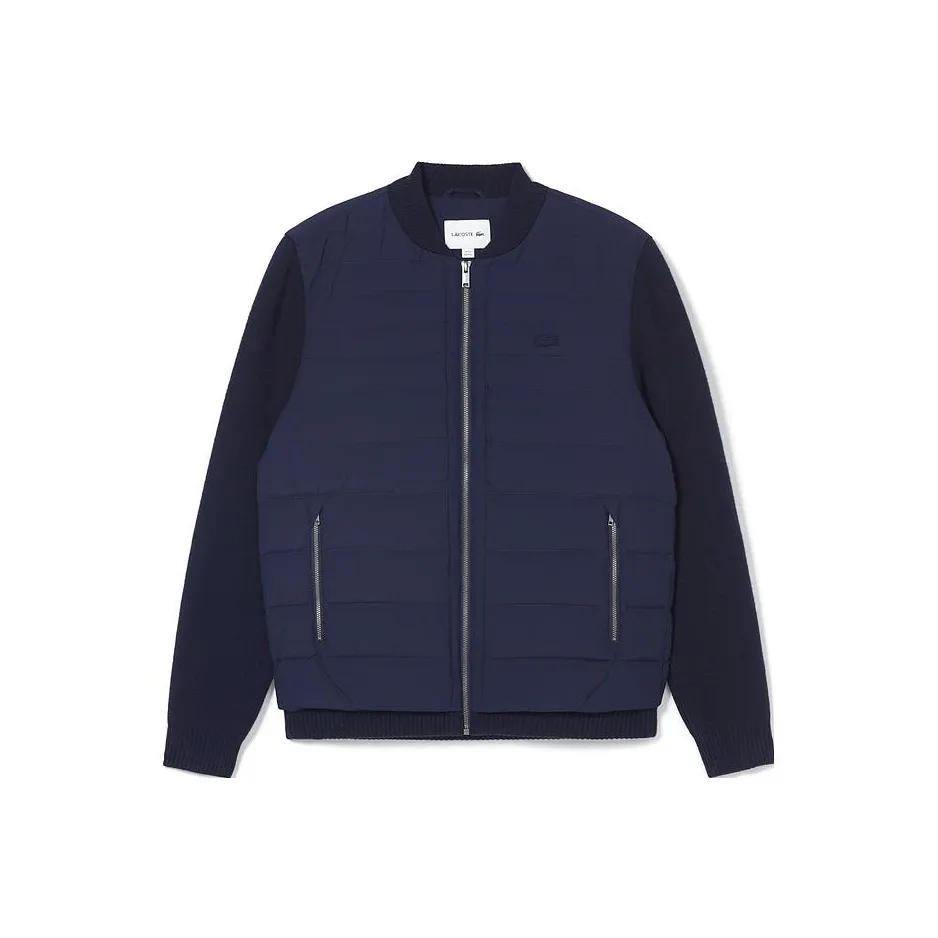 Пуховая куртка LACOSTE Collaboration Мужская Темно-синяя