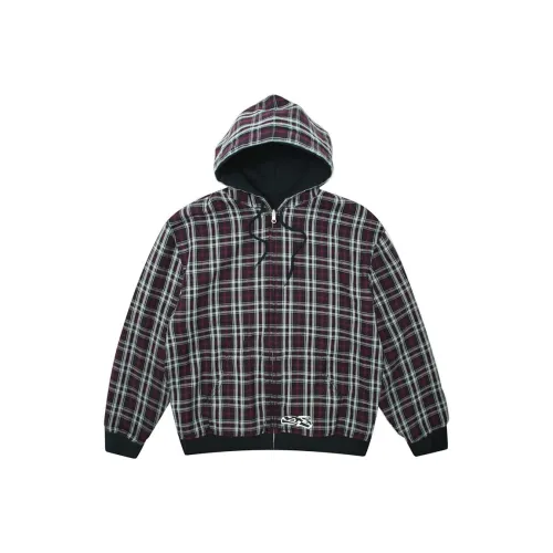 YARDSALE Черный/фиолетовый Унисекс Куртки