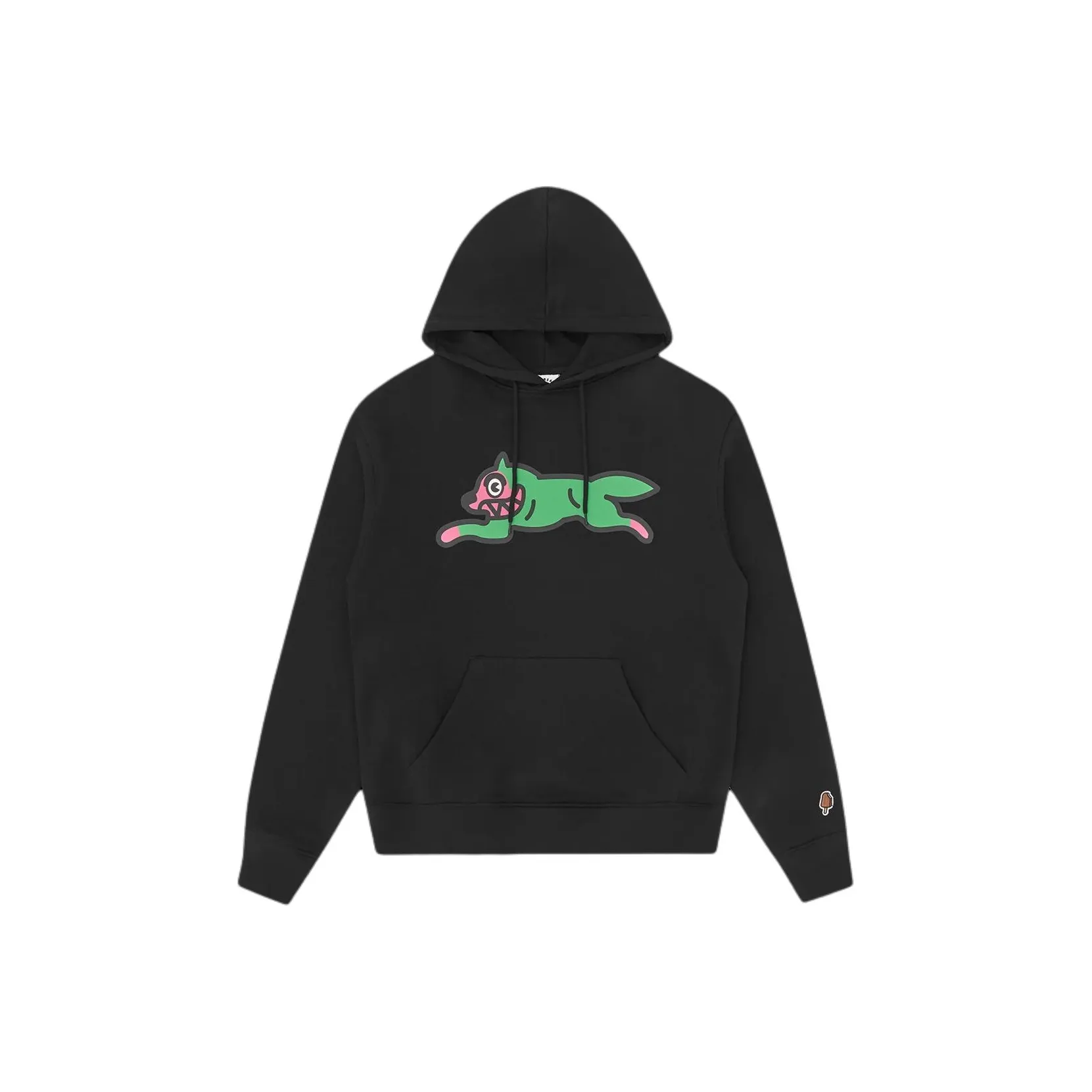 Ice Cream Running Dog Popover Hoodie