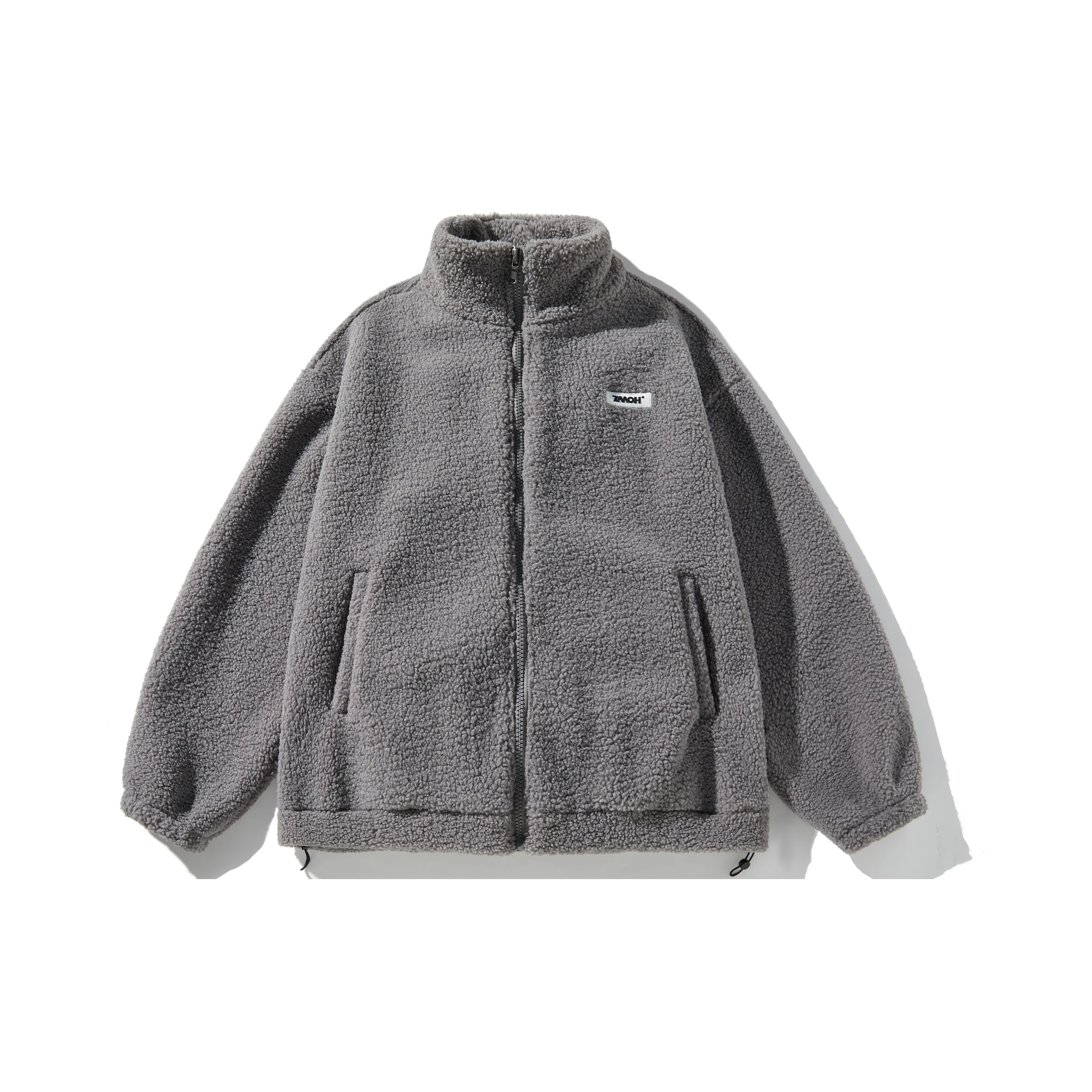 ZMOH Loose Fit Thickened And Fleece-Lined Jacket Unisex