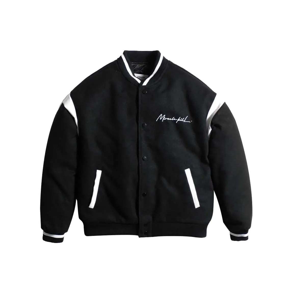 MIRACLE KILL Бейсбольная куртка Унисекс Черный