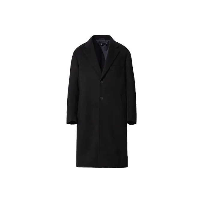 UNIQLO FW20 Jil Sander collaboration series Пальто Мужской Черный