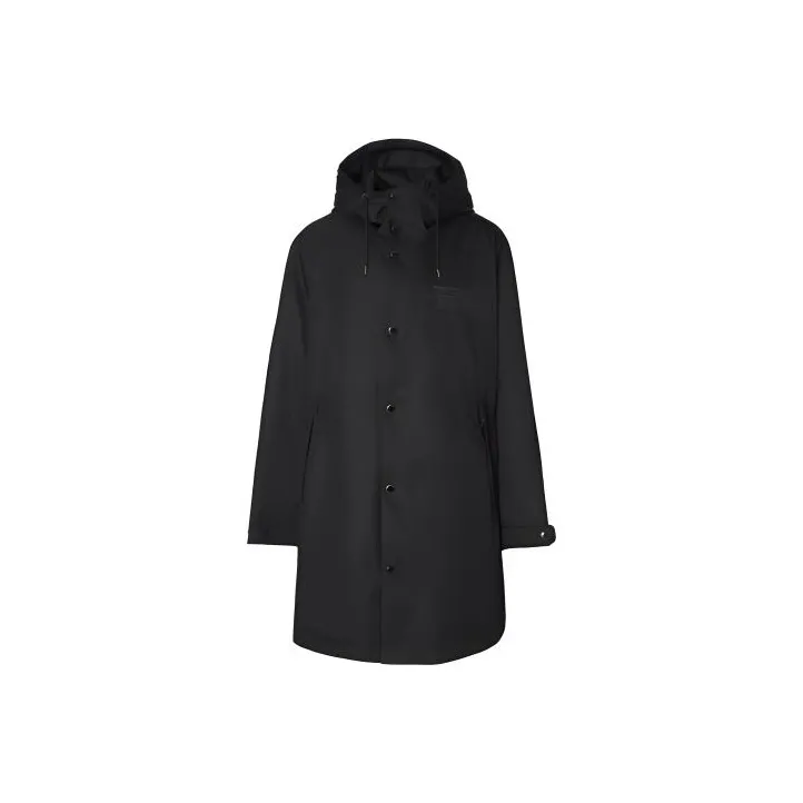 Burberry Coats Men's Black