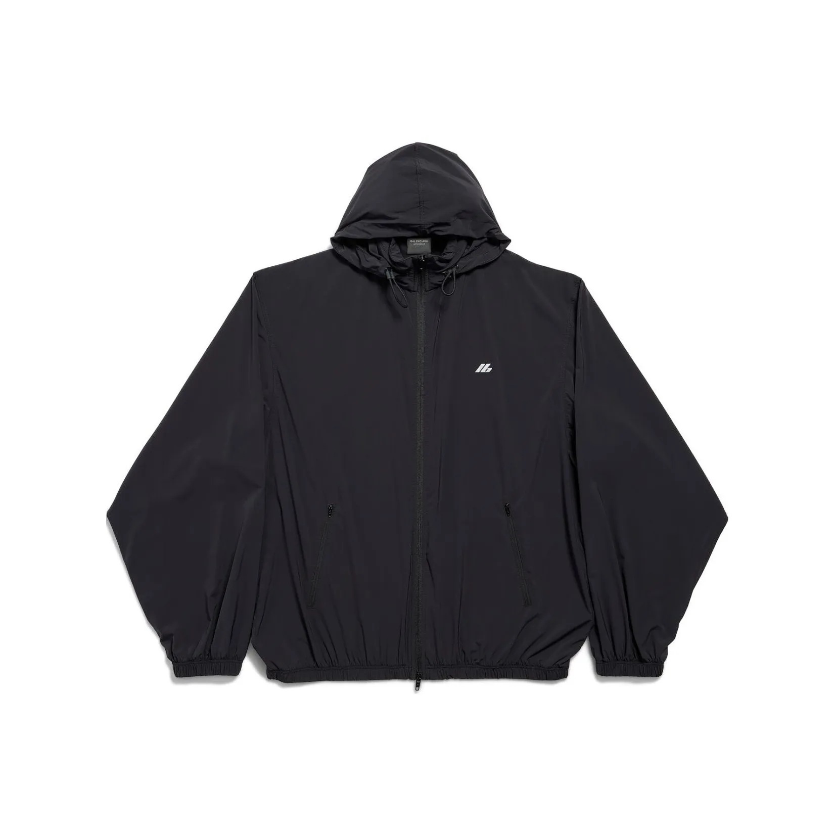 Balenciaga Activewear Logo Printed Windbreaker