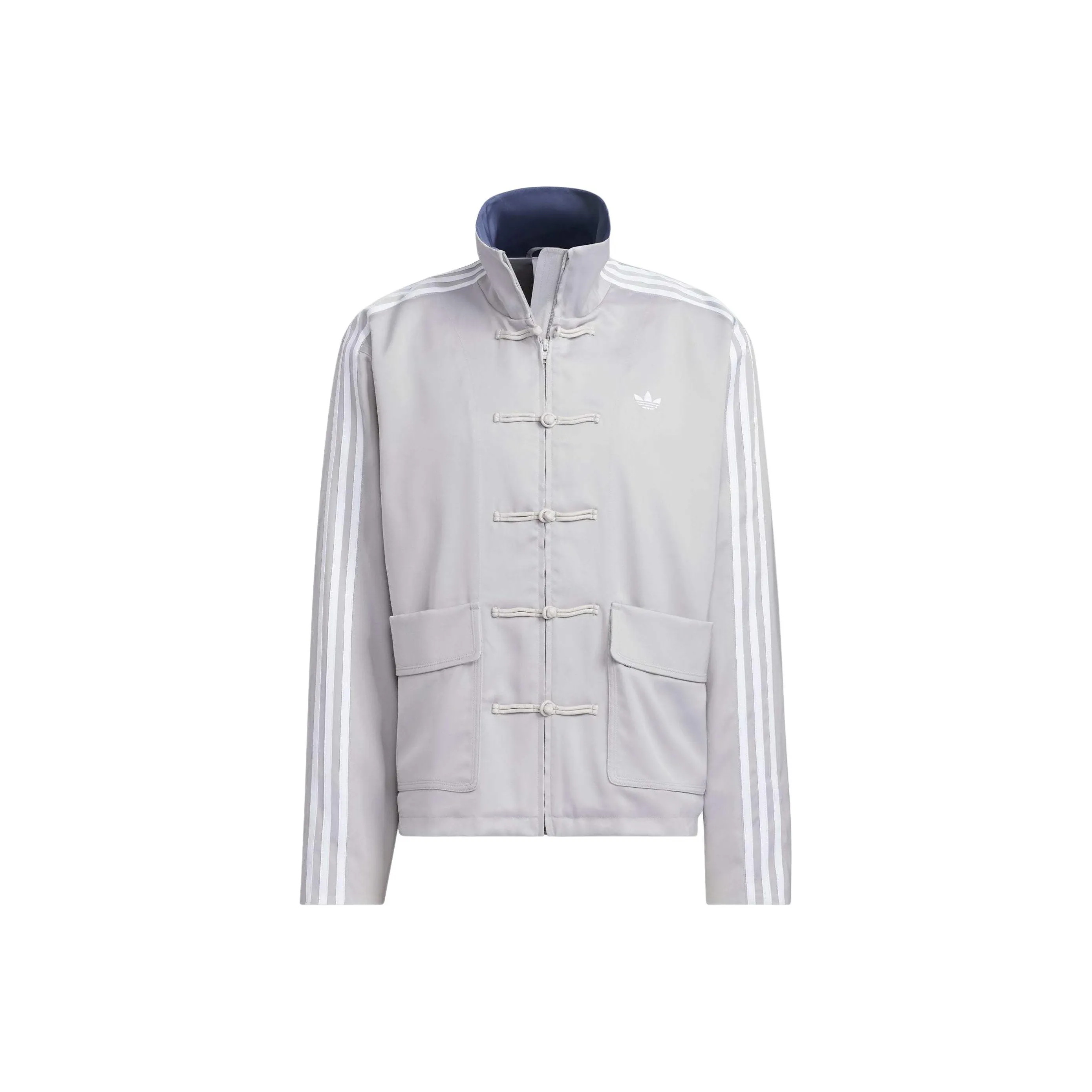 Adidas Originals CN TT SATIN Jackets Coats Unisex Light Gray