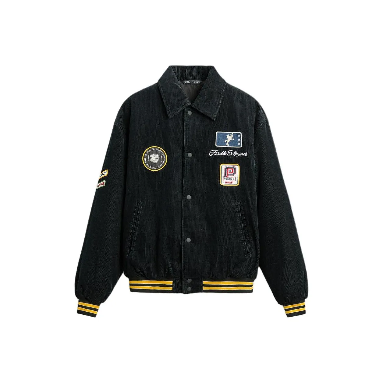 ZARA Куртки и Пальто Мужской Черный