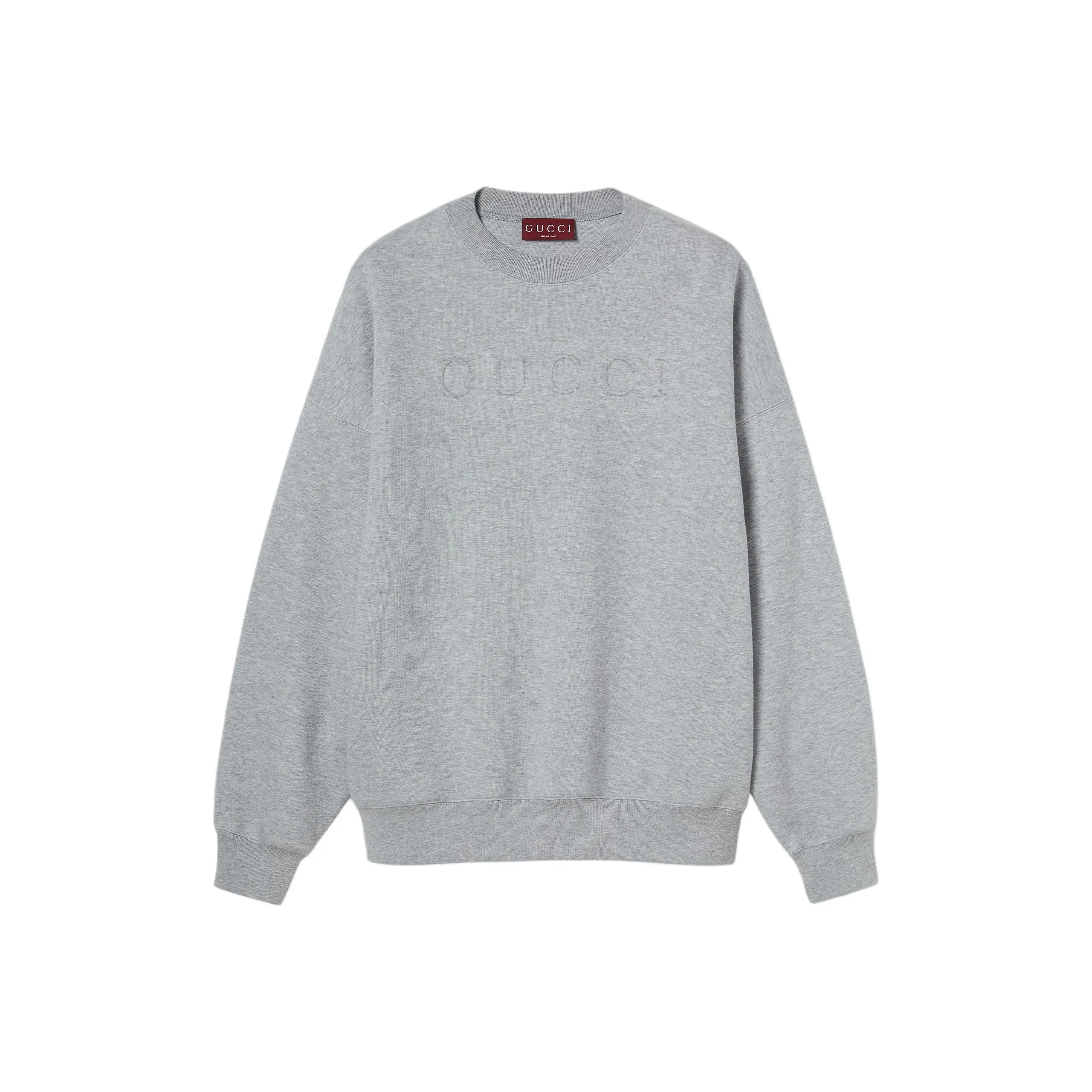 GUCCI SS25 Sweatshirt Men's Gray