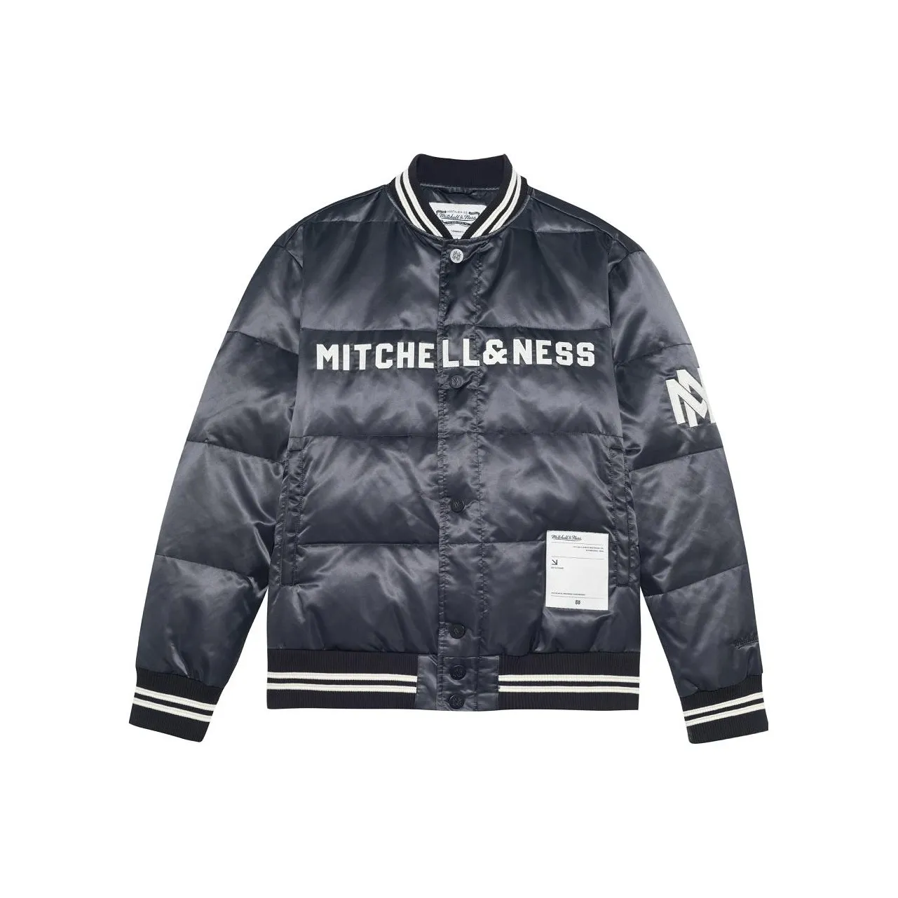 MITCHELL NESS Пуховик Унисекс Черный