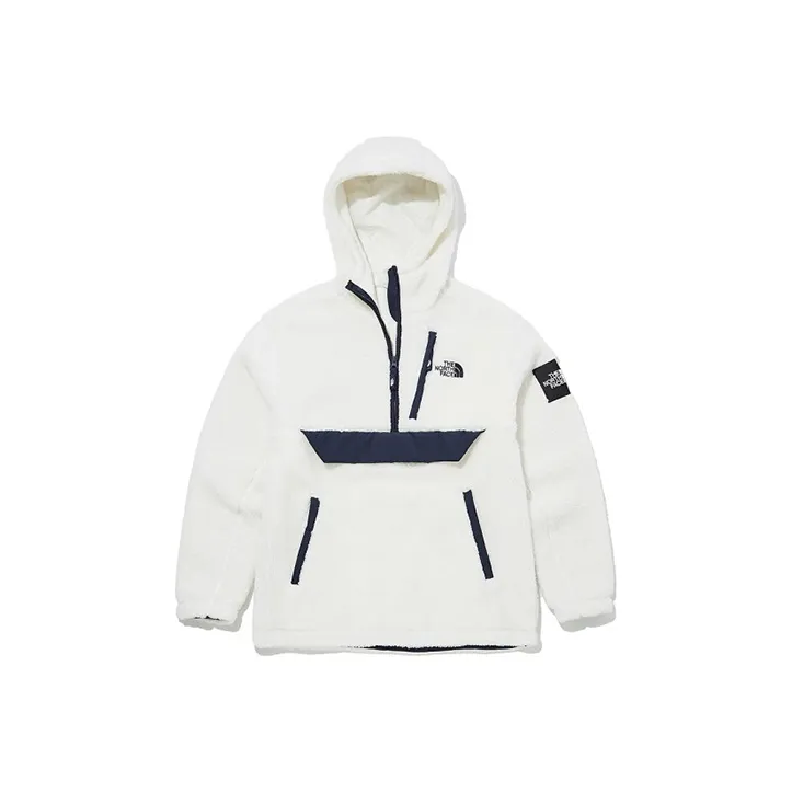 The North Face Белый Унисекс Бархатные куртки