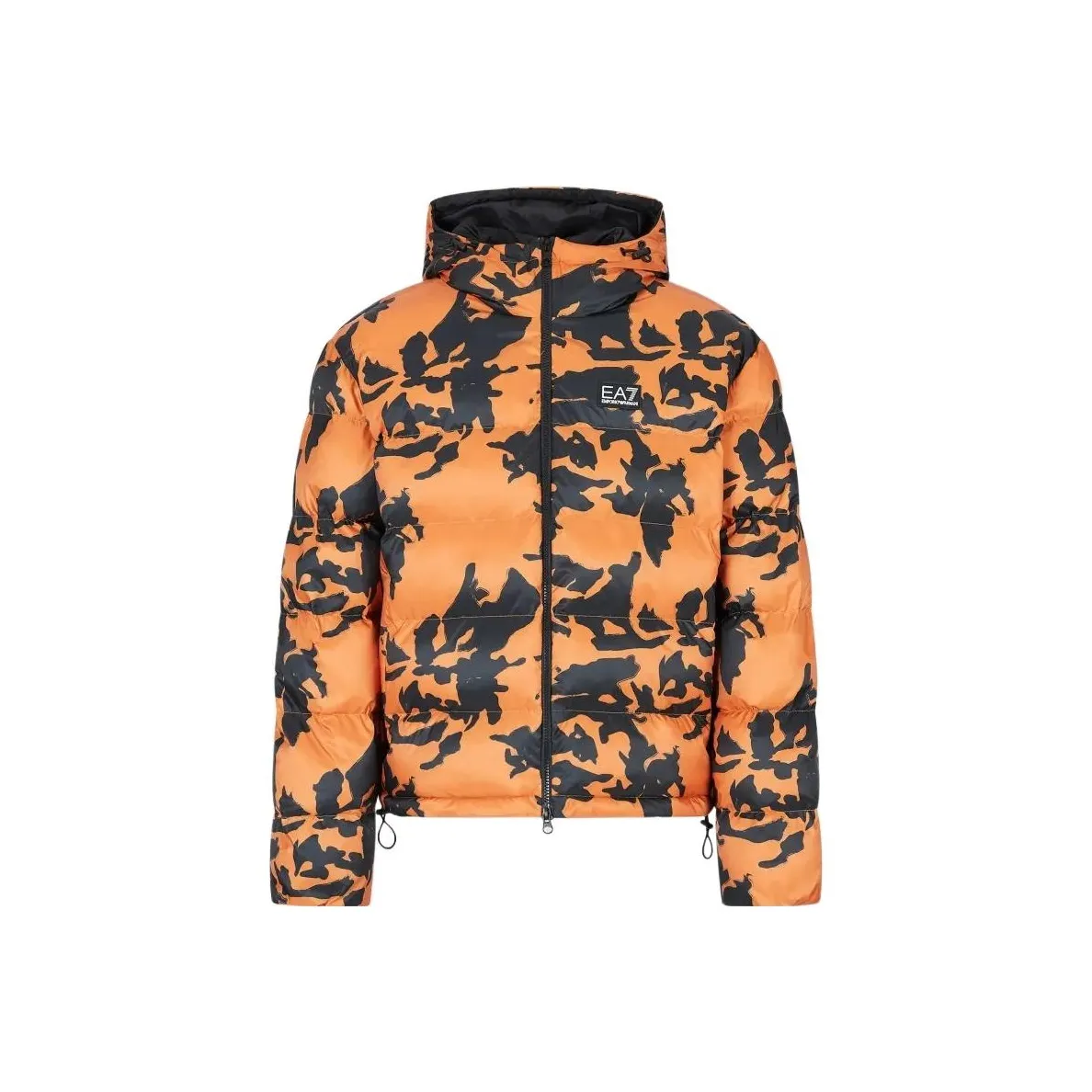 EMPORIO ARMANI EA7 FW22 Хлопковый пуховик Мужской Оранжевый