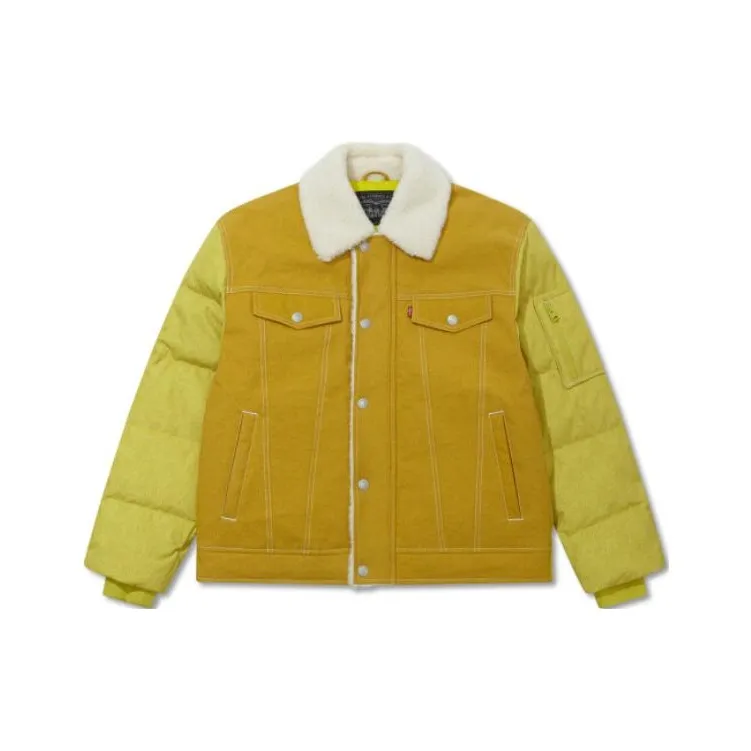 Levi's FW22 Пуховик Мужской Желтый