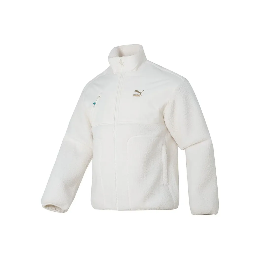 PUMA Velvet Feel Куртка Унисекс Белый