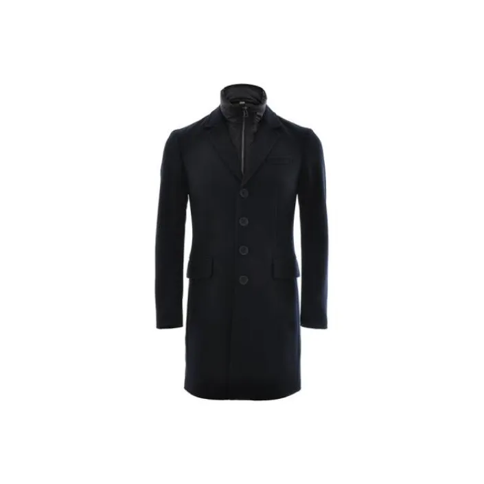 Burberry Coats Men's Black