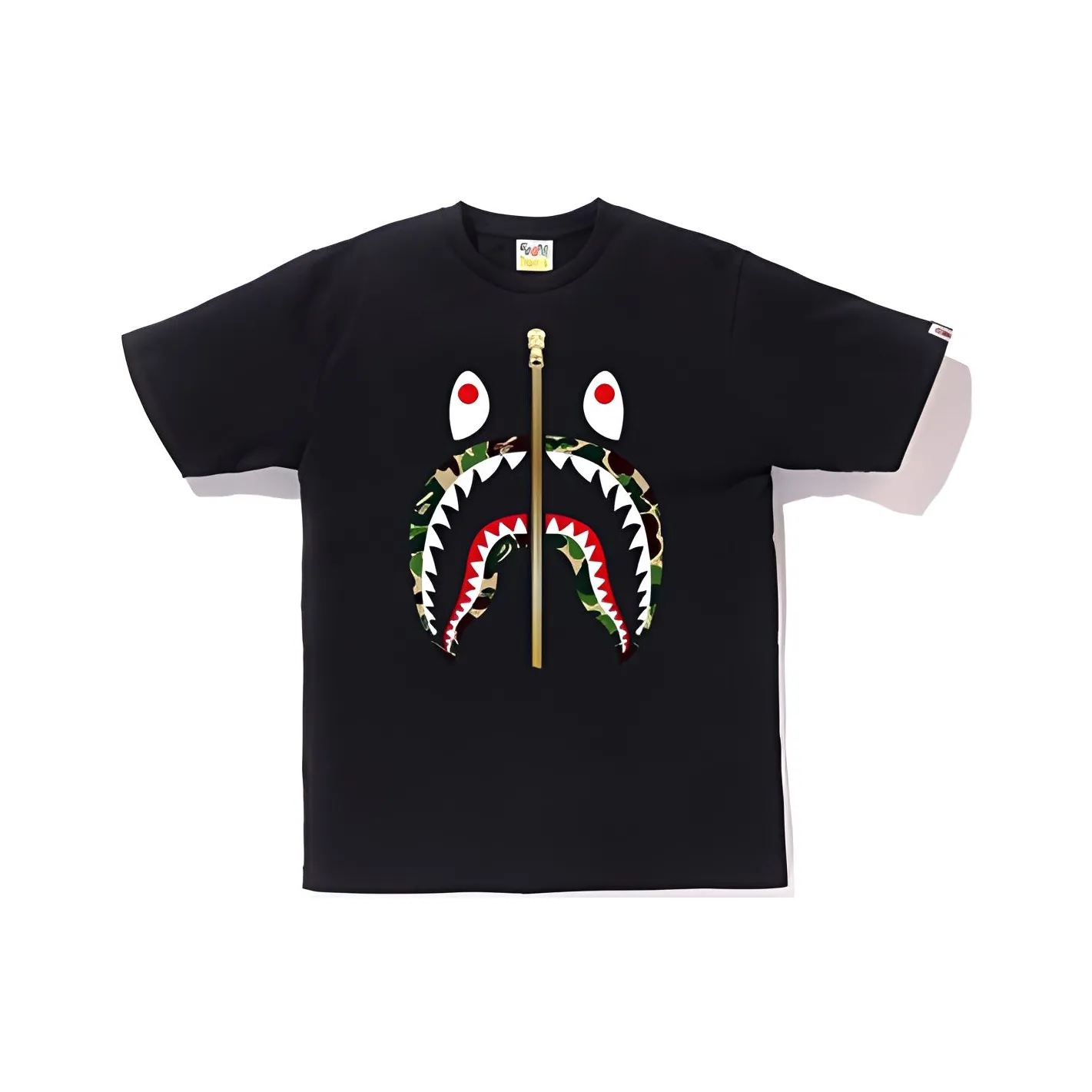 A BATHING APE T Shirt Men's Black