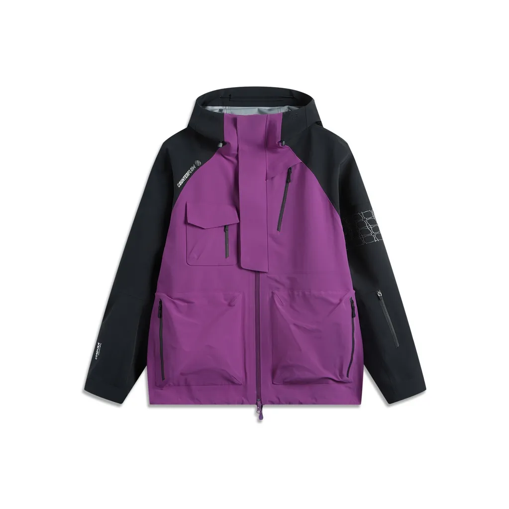 Лайнер Outdoor CF Tracing Водонепроницаемый и Ветрозащитный Ветровка Унисекс Космос Фиолетовый