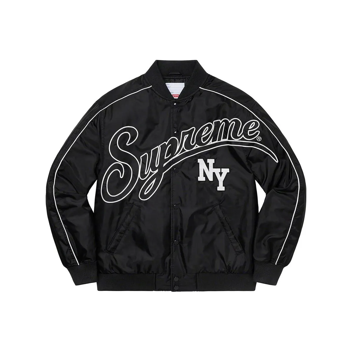 Supreme Contrast Script Varsity Jacket