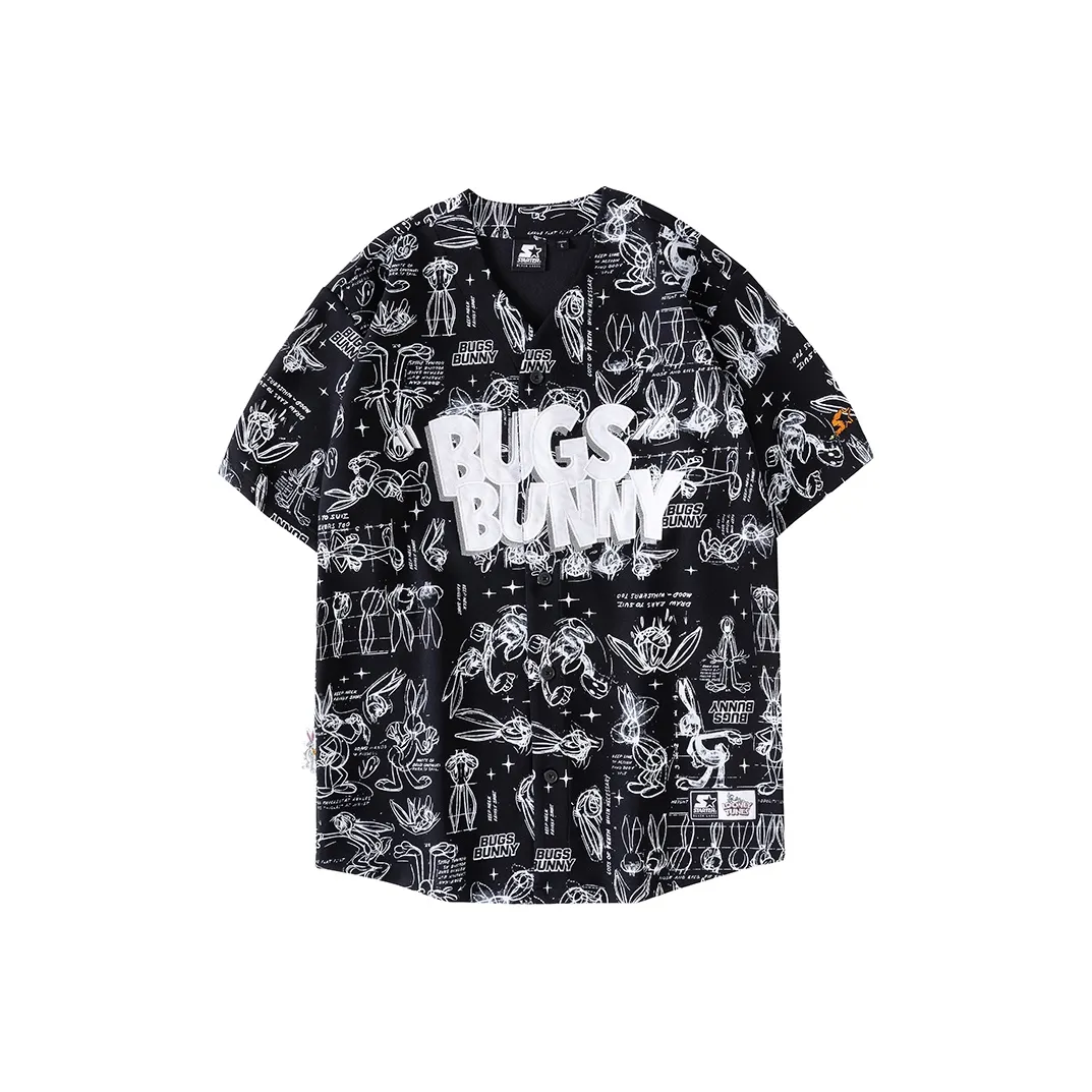 Starter Черный Унисекс Бейсбольная Джерси