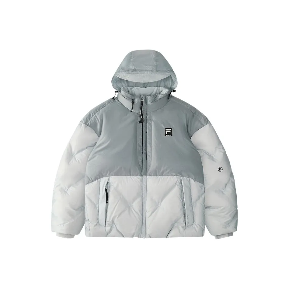 FILA FUSION X FILA X NEMEN Пуховик Унисекс Спокойный Серый