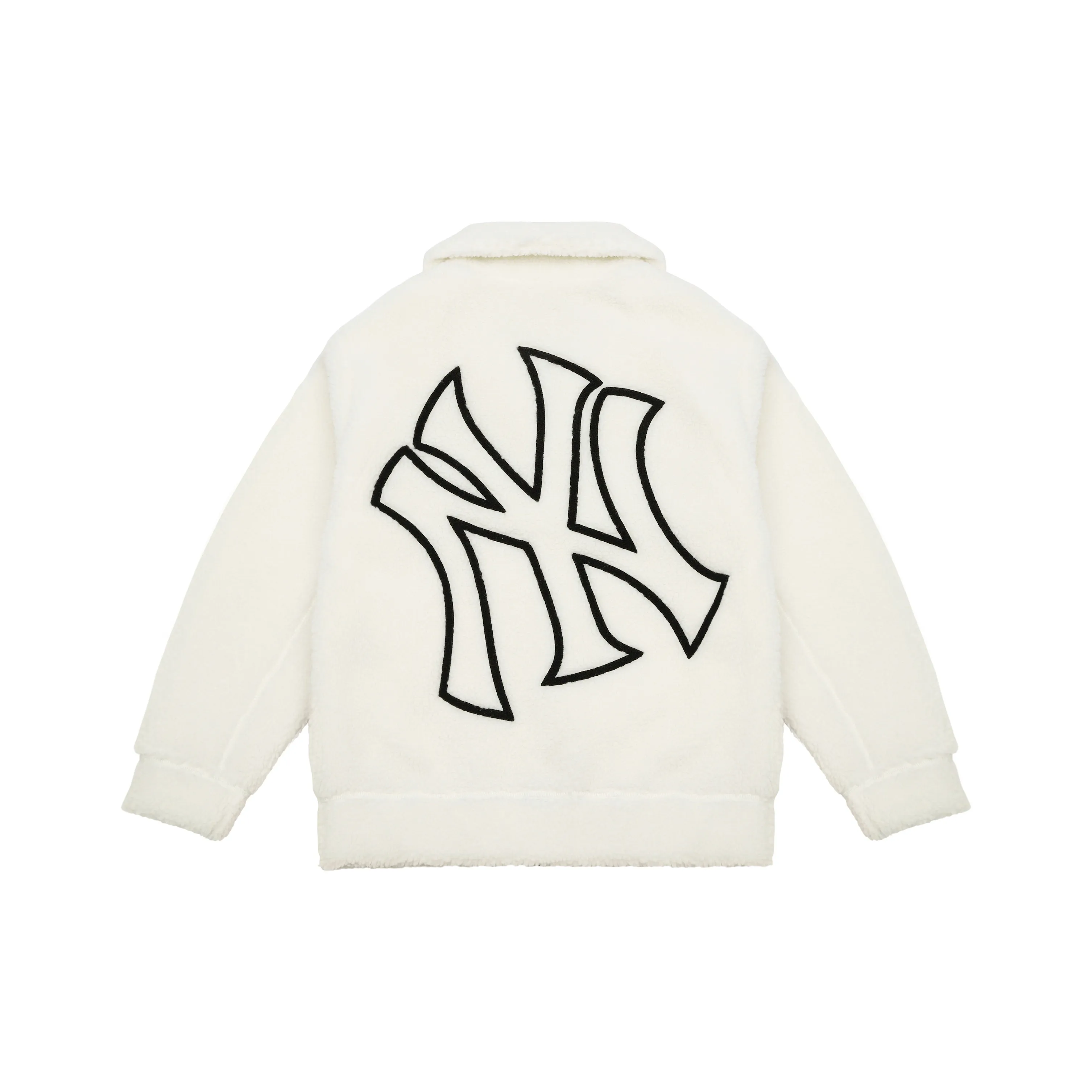MLB Velvet Jackets Unisex Cream