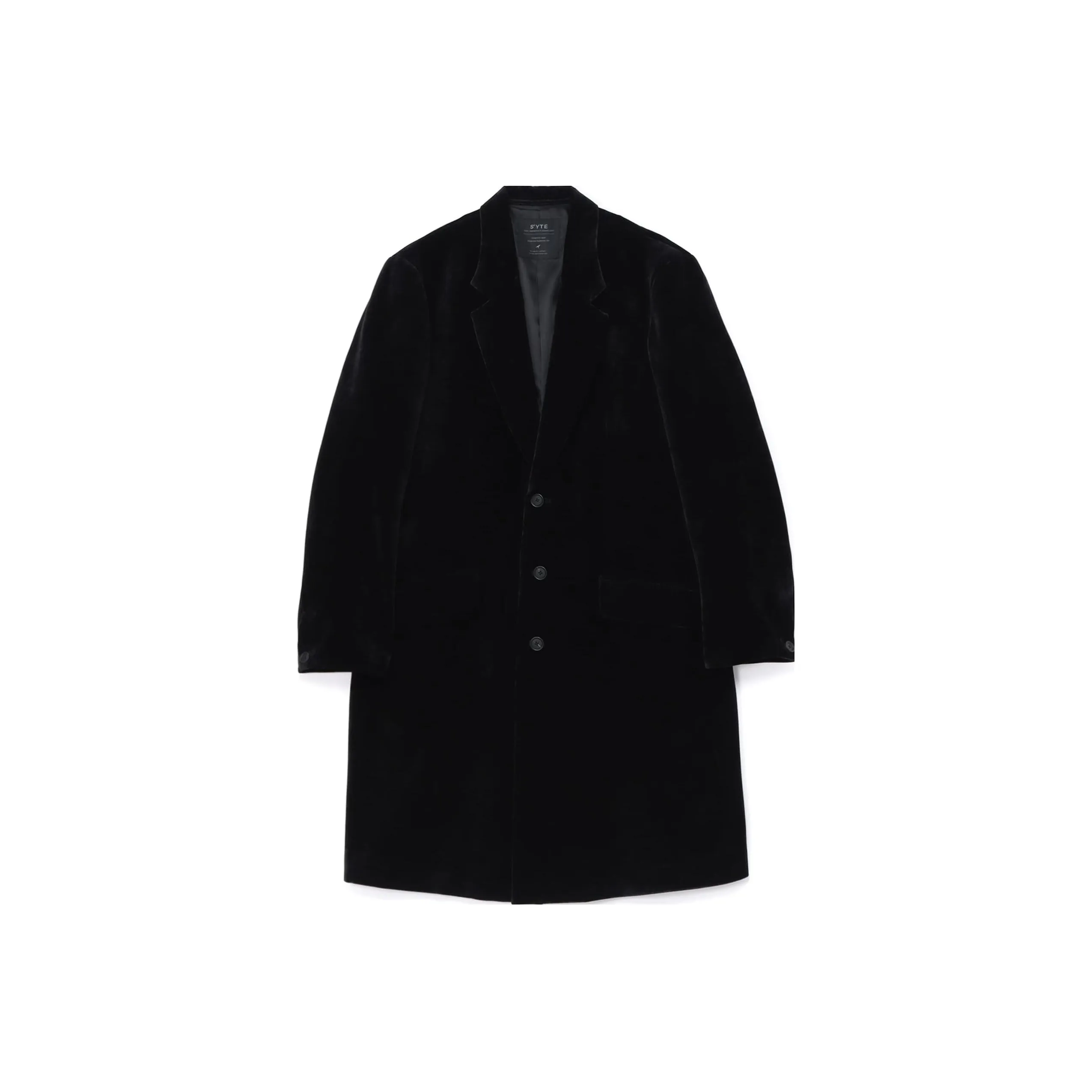 Yohji Yamamoto Coats Unisex Black