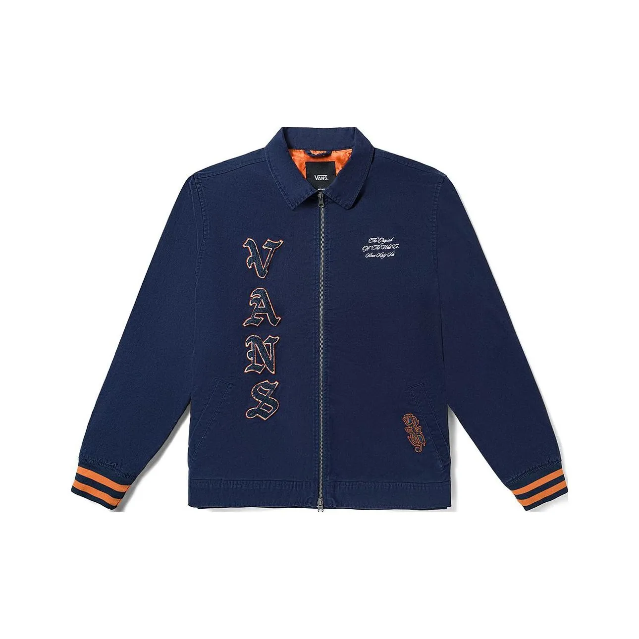 Vans Elder Station Jackets Men's Dark Blue