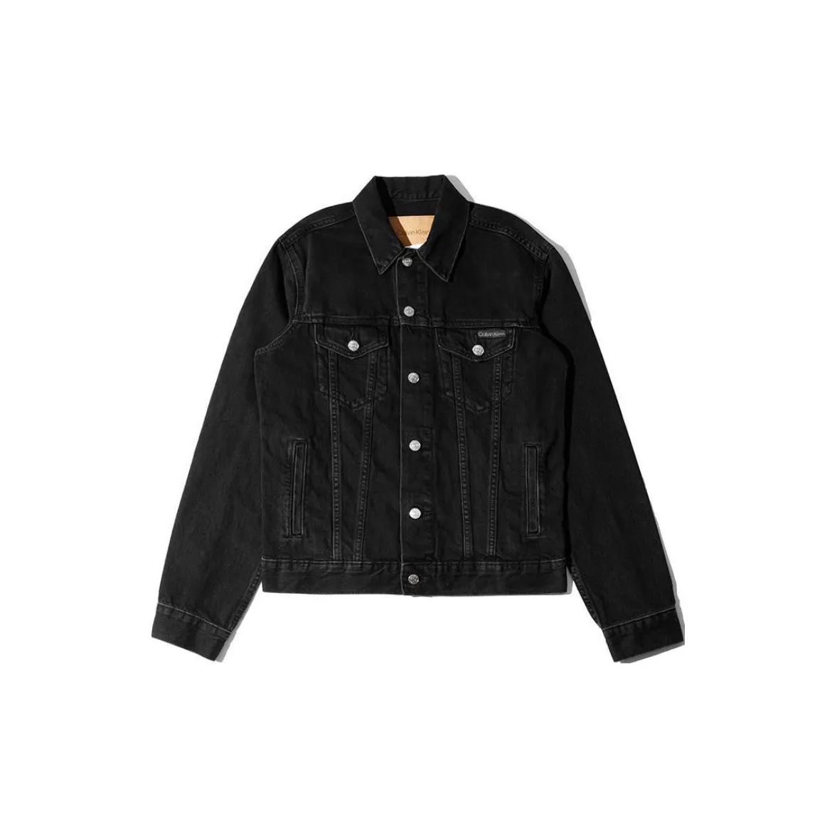 CALVIN KLEIN Denim Jacket Men's Black