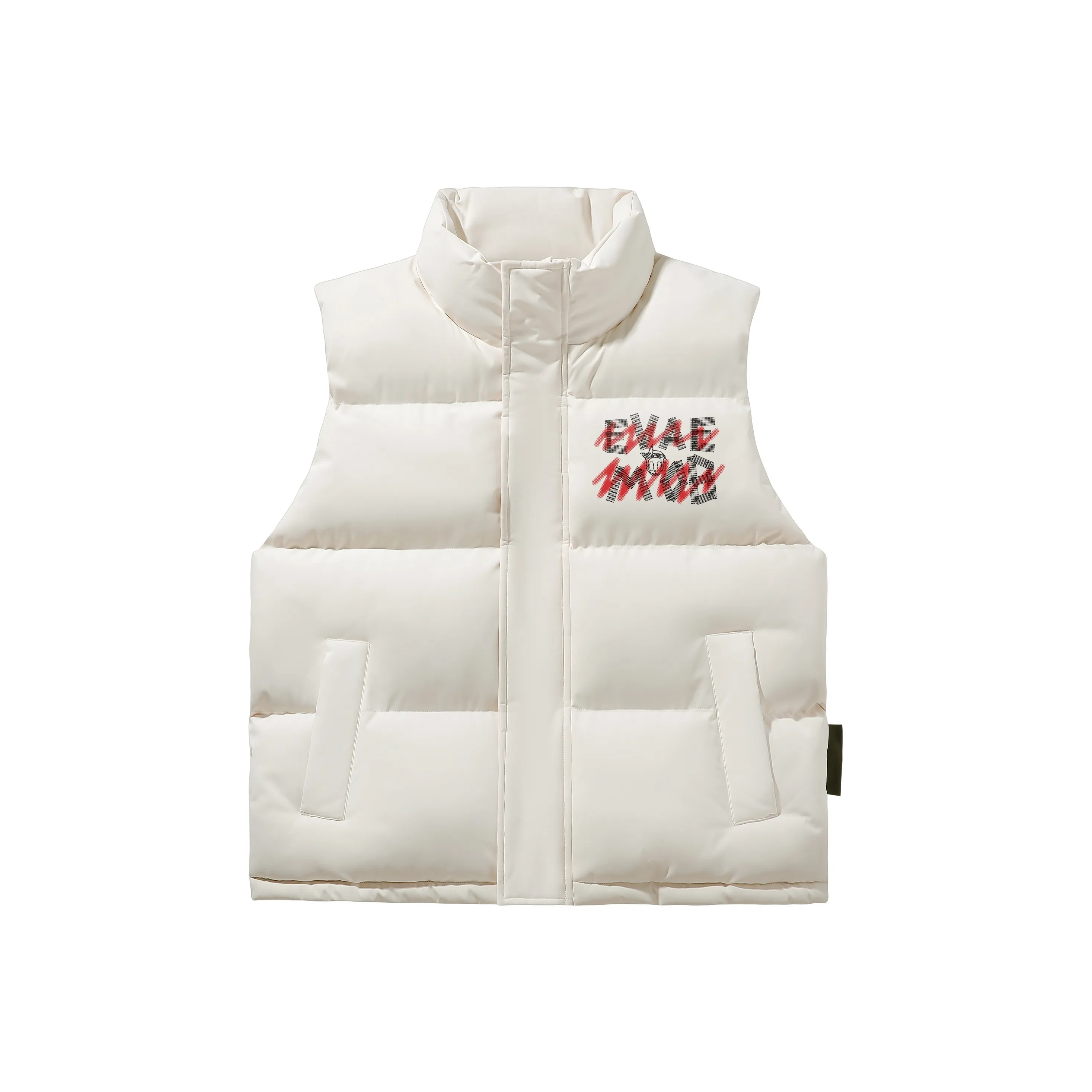 *EVAE+MOB Skull Series Жилет Унисекс Изумрудно-зеленый