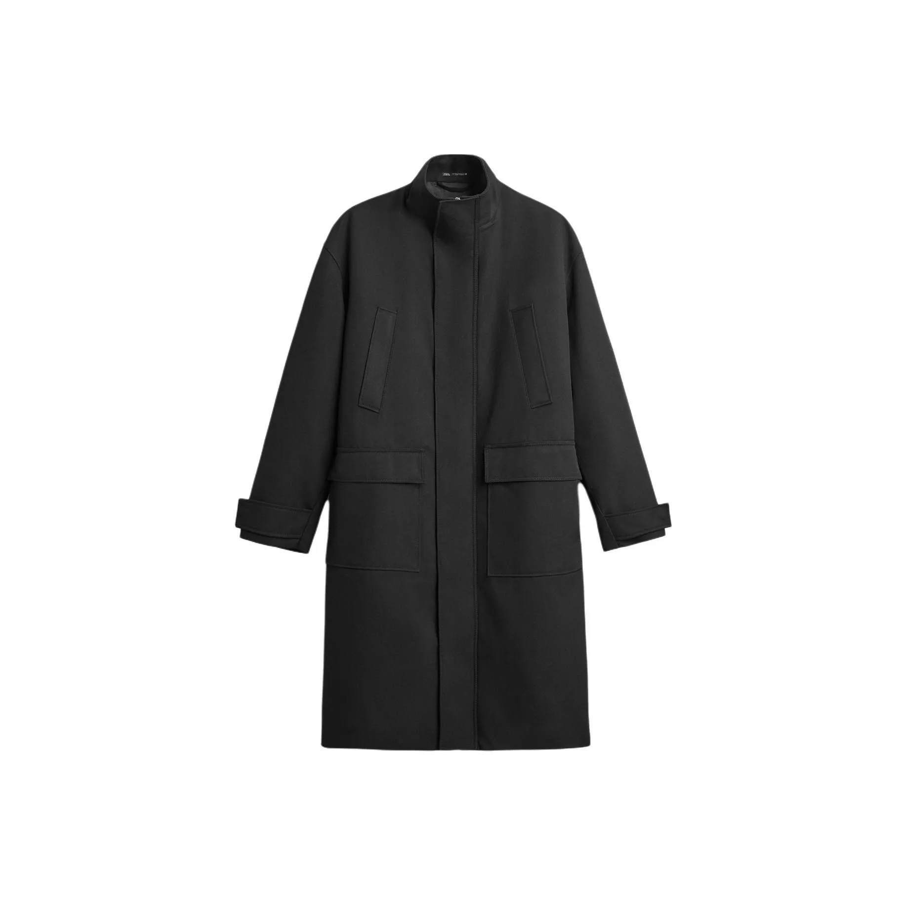 ZARA Collaboration Черное Мужское Пальто