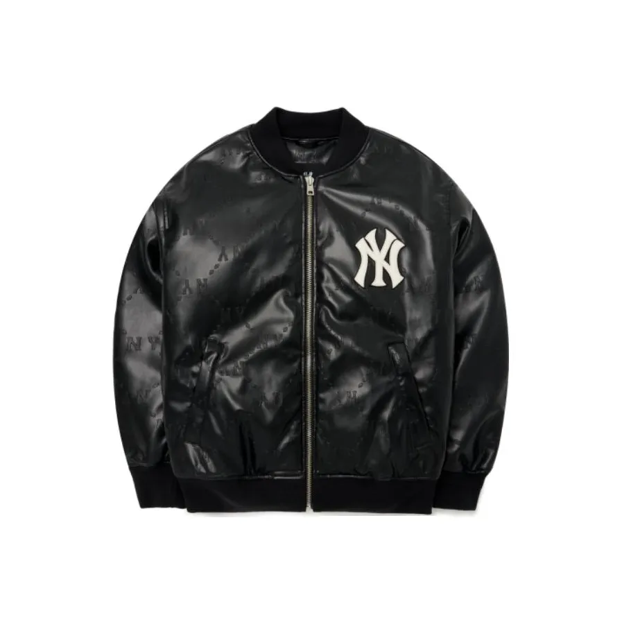 Mlb Base Logo Черная мужская бейсбольная футболка